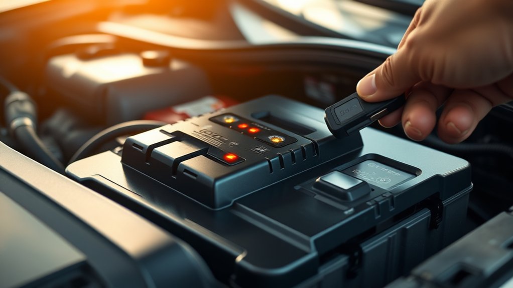 avoid starting with charger connected