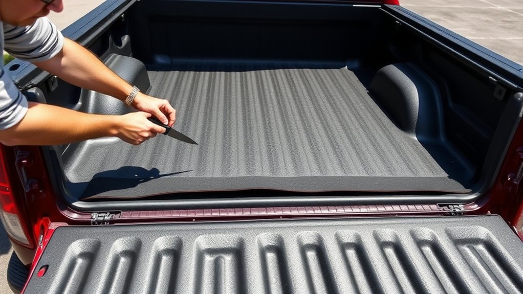 bed liner under tonneau cover