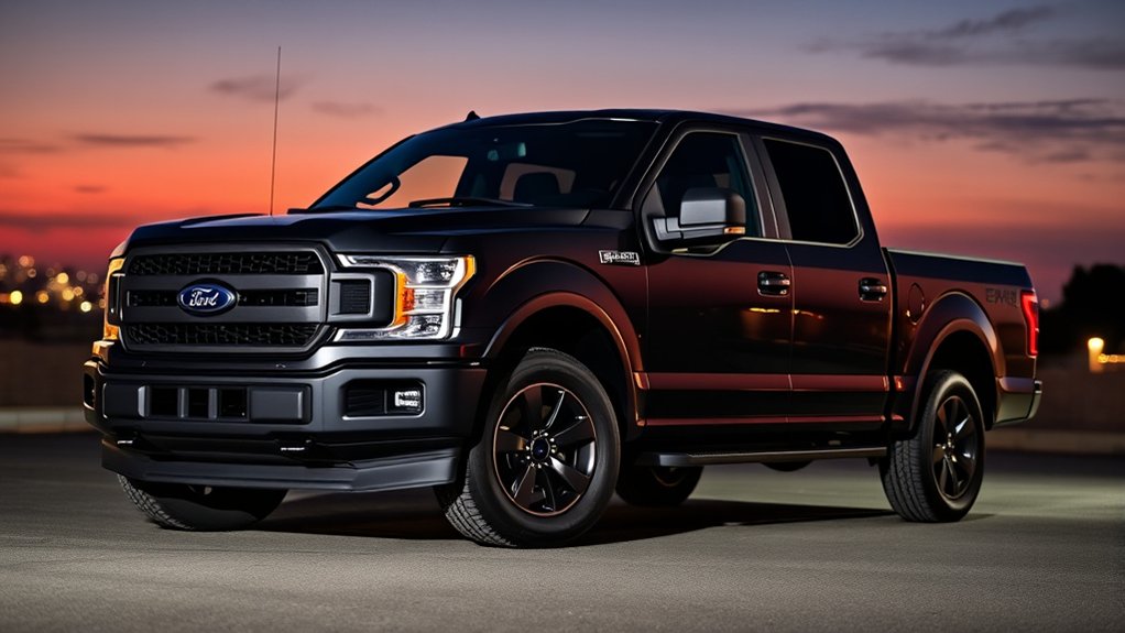 blacked out f 150 nite ruggedness
