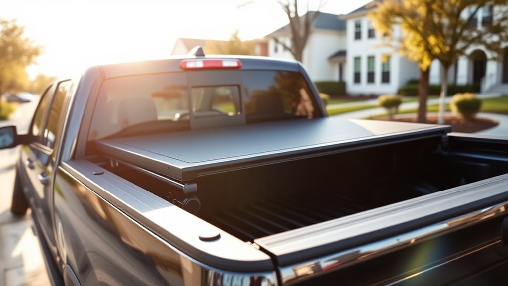 can you open tonneau cover