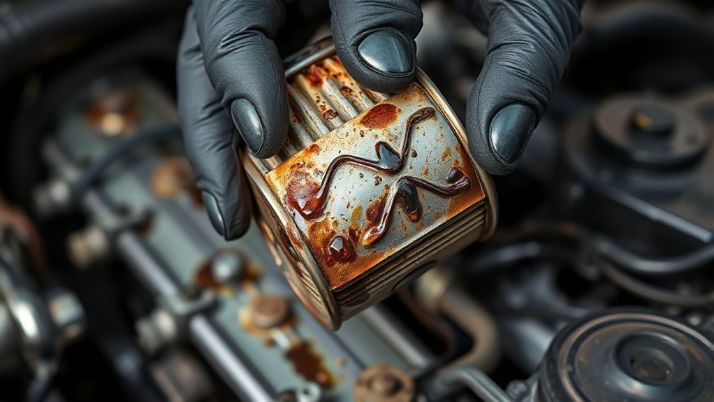 clean oil filter prevent wear