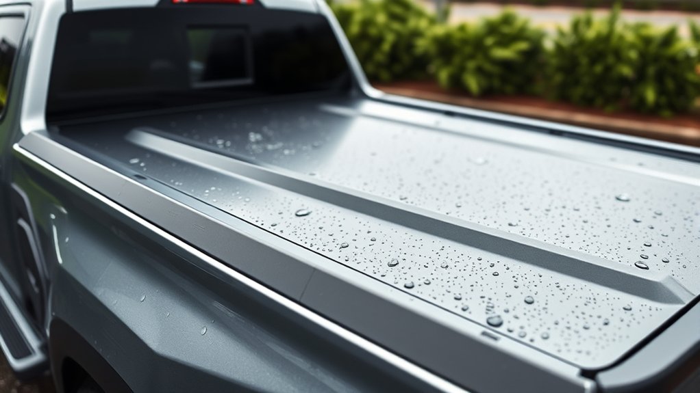 cybertruck tonneau cover waterproof