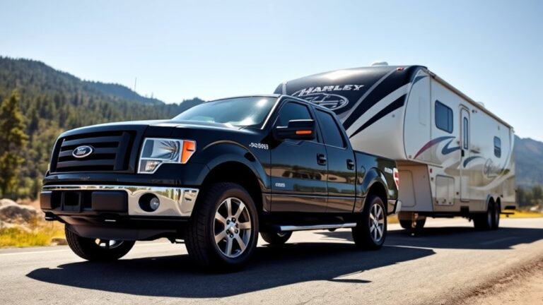 flat towing 2010 f 150 harley