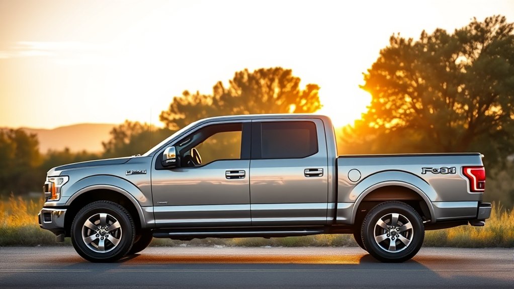 ford f 150 crew cab length varies 231 250 inches