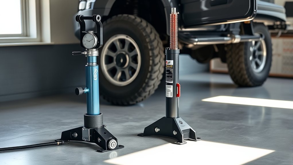 ford f 150 floor jack size