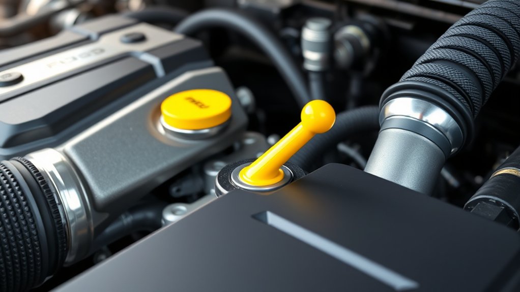 ford f 150 transmission dipstick location