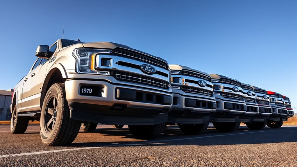 ford f 150 width varies by model