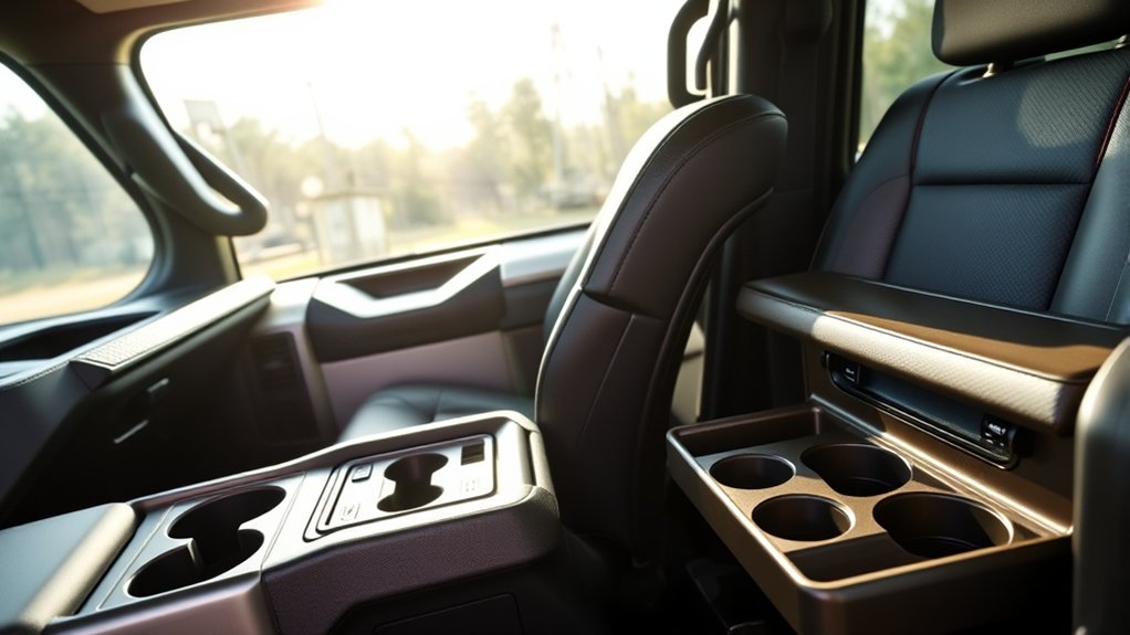 ford f series center console comparison