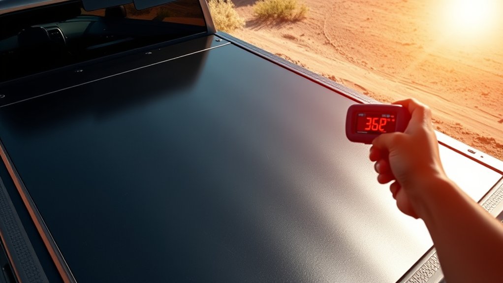 heat under tonneau material price