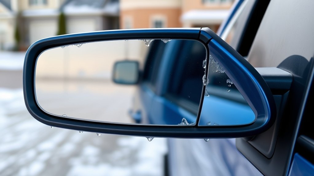 heated mirrors on higher trims