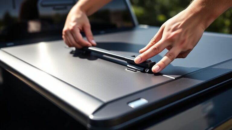 how to adjust tonneau cover