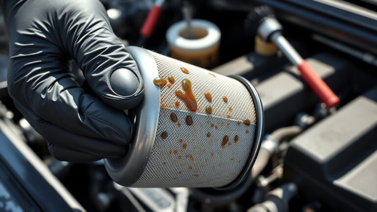 how to clean oil filter