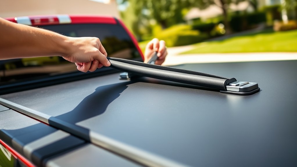 how to remove tonneau cover