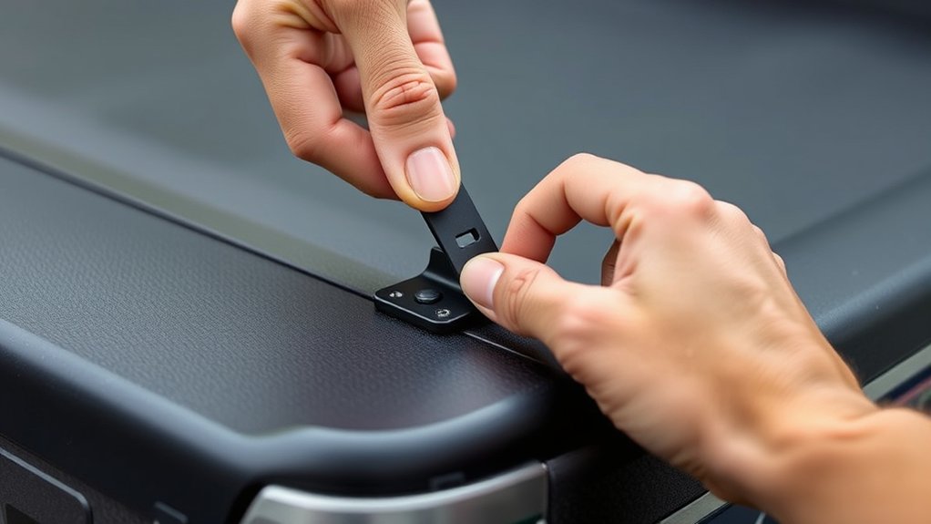 inspect tonneau clip features and ids