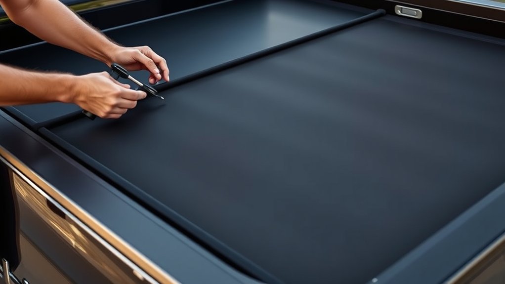 installing a tonneau cover difficulty