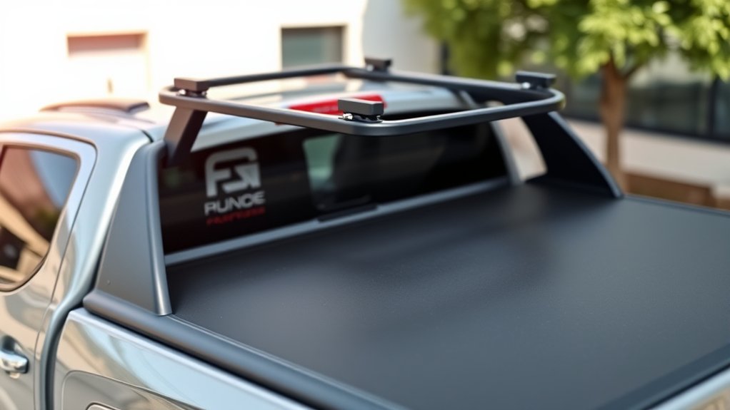 ladder rack compatible with tonneau