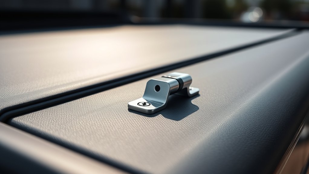 lockable weatherproof tonneau guards securely
