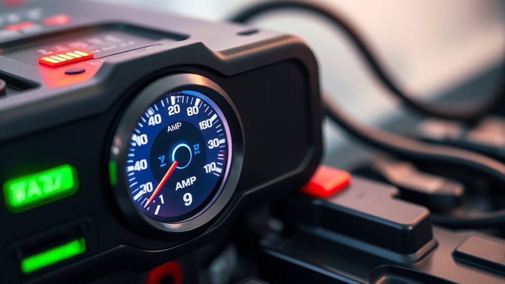 max amp rating matches battery type