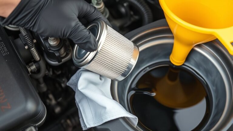 oil and filter replacement guide