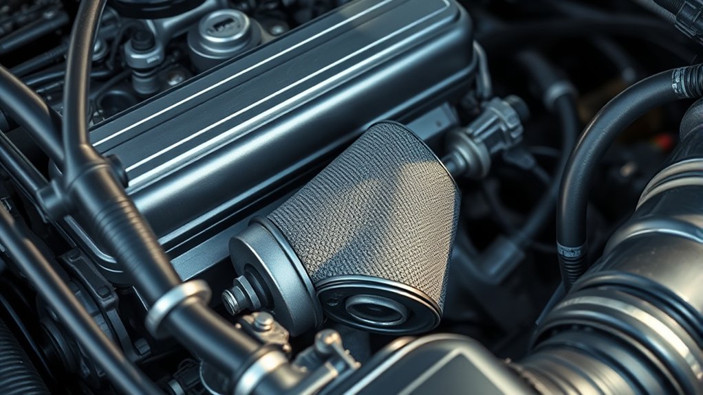 oil filter location and type specifics