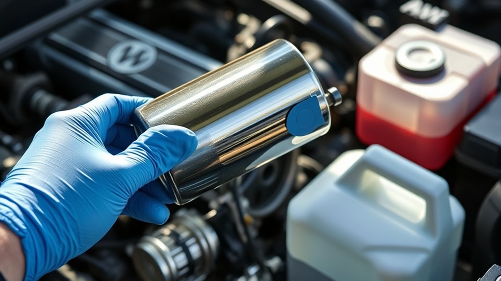 oil filter preserves engine lubrication quality