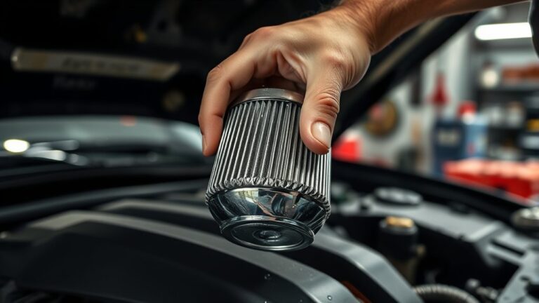 oil filter replacement interval guidance