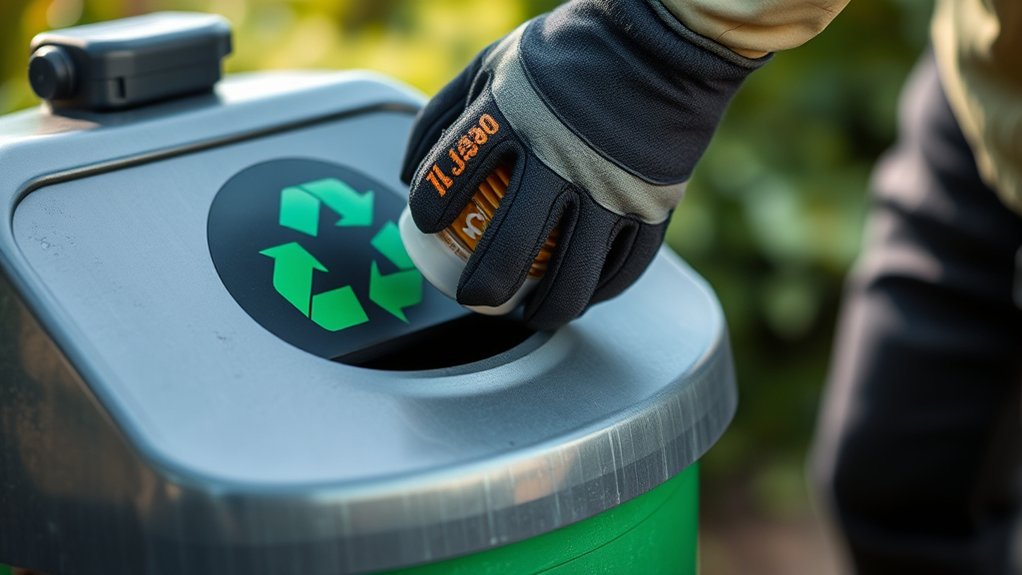oil filters drain recycle contaminate avoided
