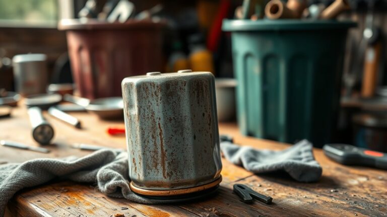 old oil filter disposal guidance