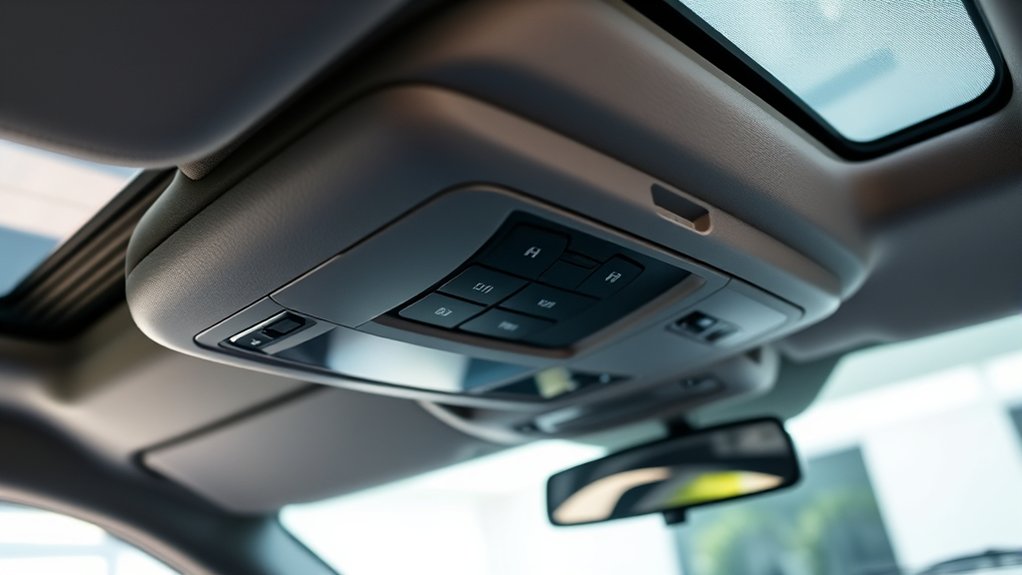 overhead console garage door programming