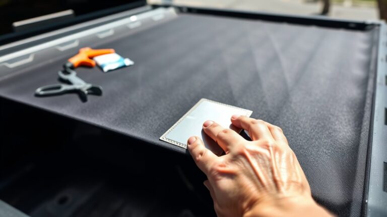 patch a tonneau cover instructions