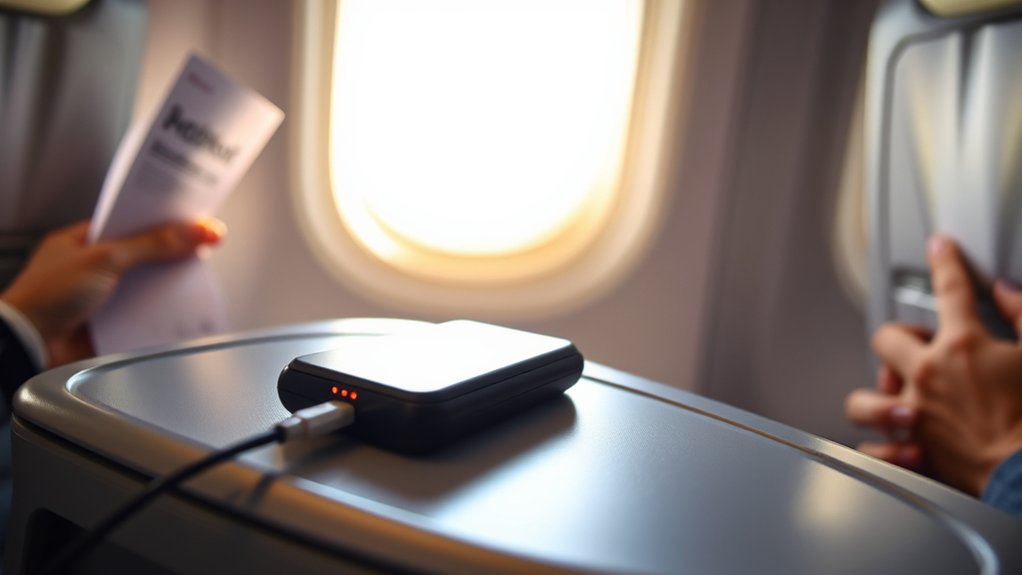portable battery chargers allowed carry on