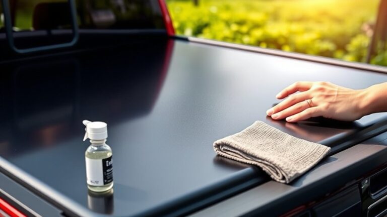 protecting a tonneau cover effectively