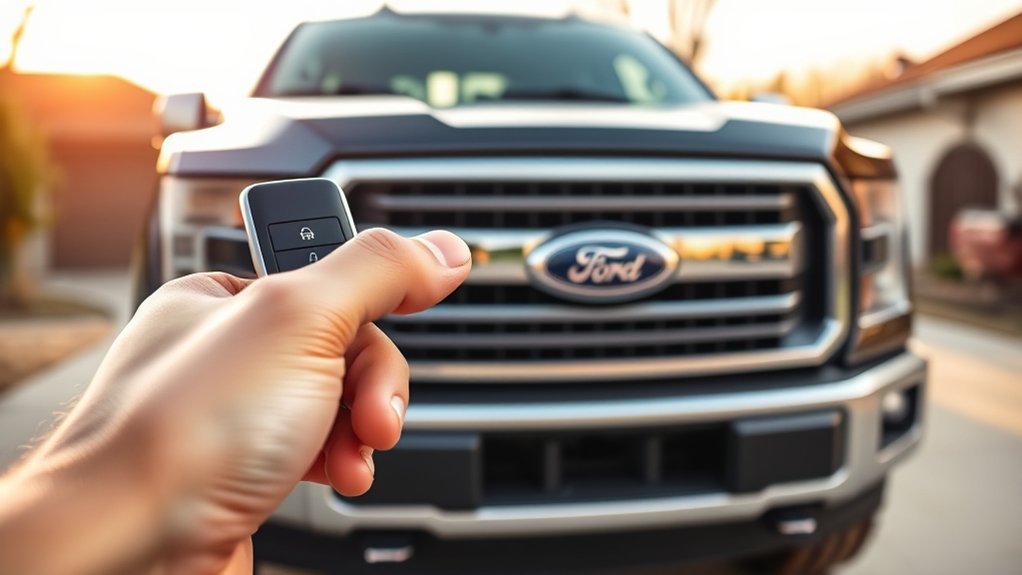 remote start ford f 150 instructions