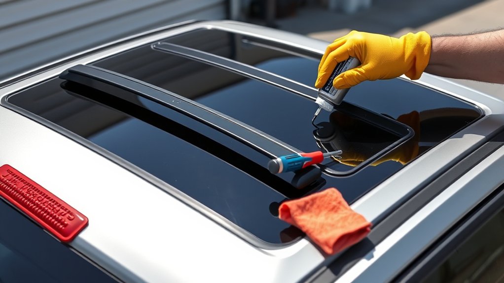repairing 2009 f 150 sunroof