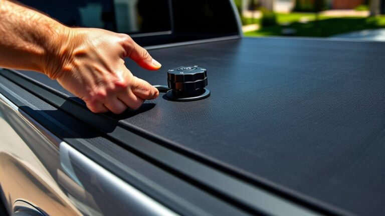 tension adjustment for truxedo tonneau cover