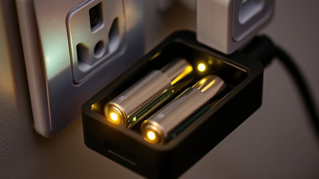 tests indicate battery charger status