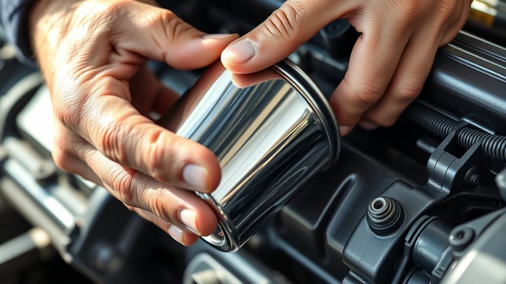 tighten oil filter correctly