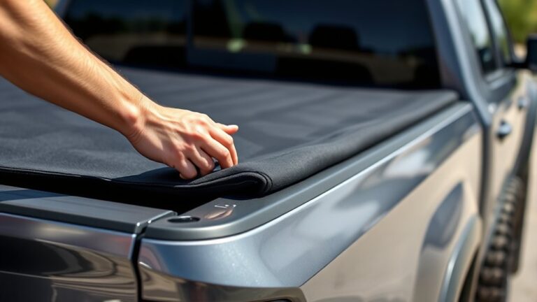 tightening a tonneau cover