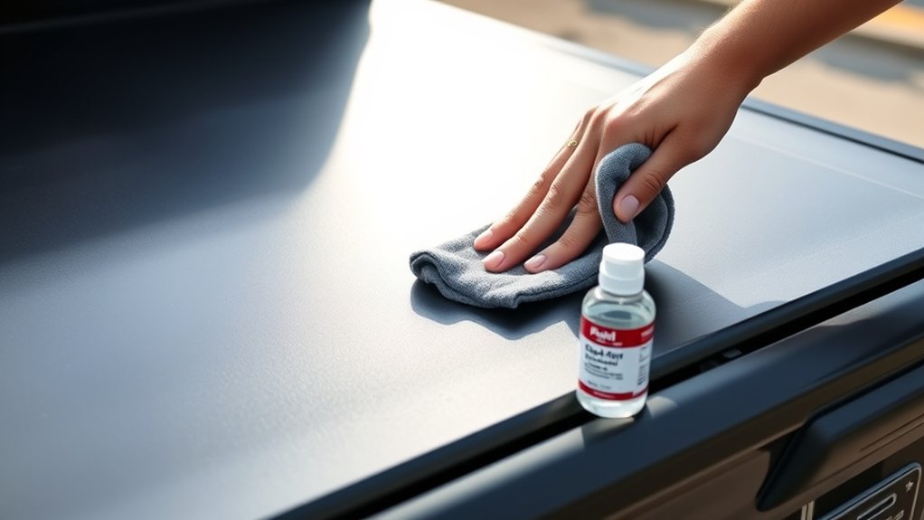 tonneau cover maintenance products