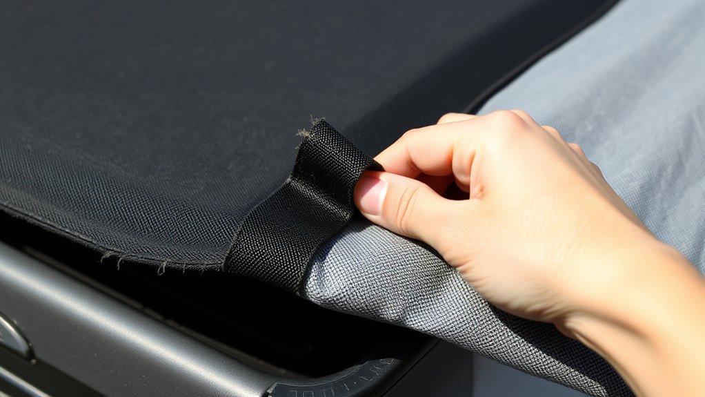 tonneau velcro wear indicators