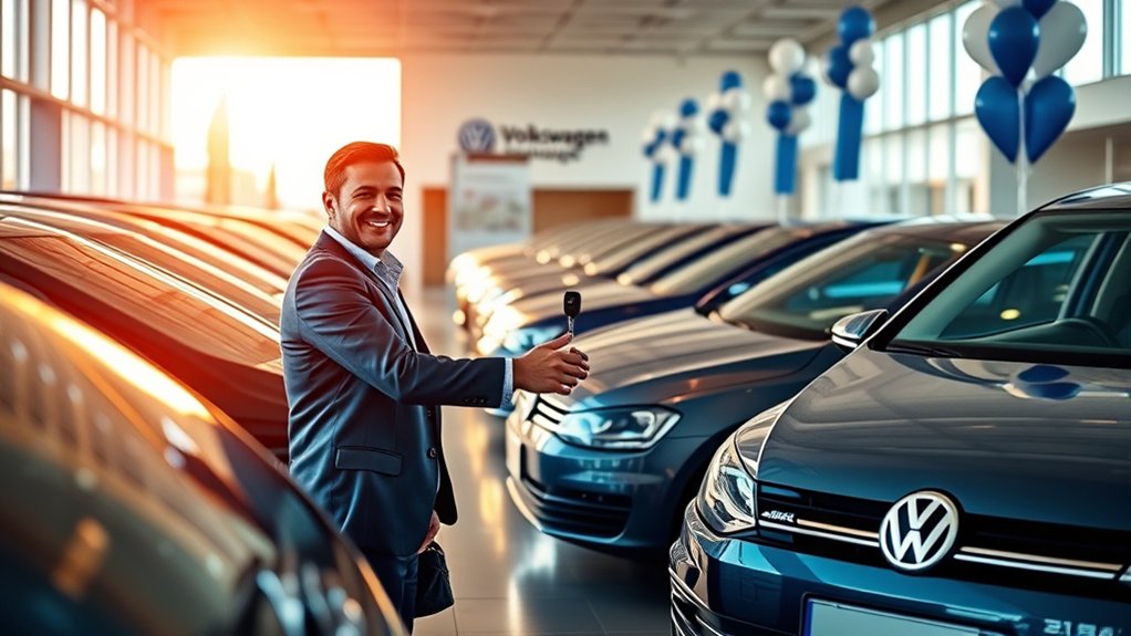 volkswagen sign and drive event