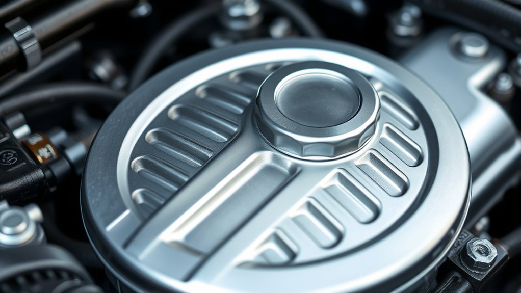 what does the engine oil filter housing do